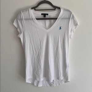 White polo t-shirt